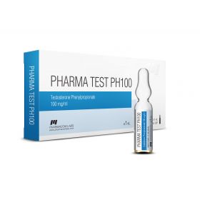 Тестостерон фенилпропионат (PHARMATEST PH 100) Фармаком 10 ампул по 1мл (1амп 100 мг)